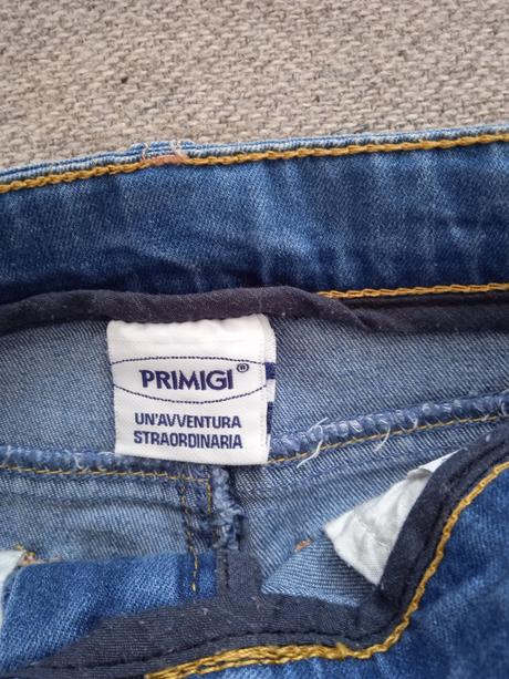 Detská rifľová sukňa, primigi,98