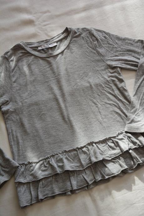 Tričko / tunika s volánikmi, next,128