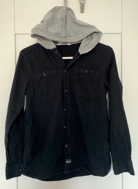 Košela s kapucou, h&m,158
