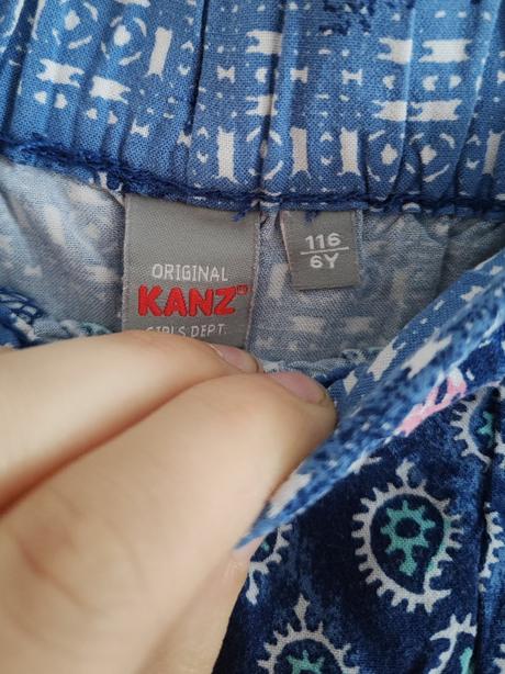 Ľahké letné nohavice kanz, kanz,116