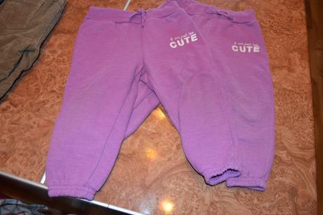 2 x tepláčky plus zateplené nohavice, st. bernard,86