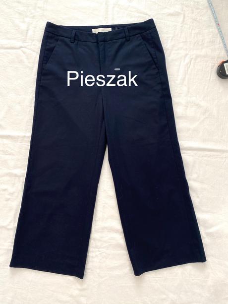 Tmavomodré culottes / kulotky z. pieszak, m