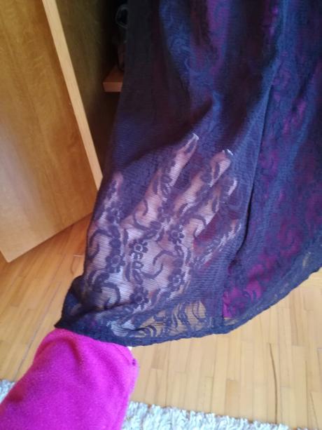 Spolocenske saty s cipkou ,,s,,, orsay,s