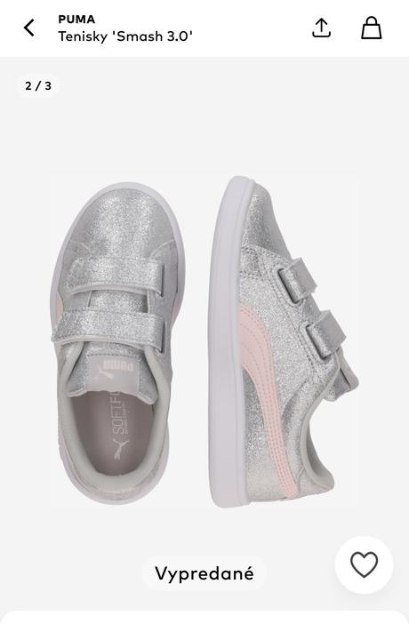 Tenisky puma v.33 nové nenosené, puma,33