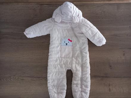 Zimný overal svetloružový veľ.92-98, f&f,98