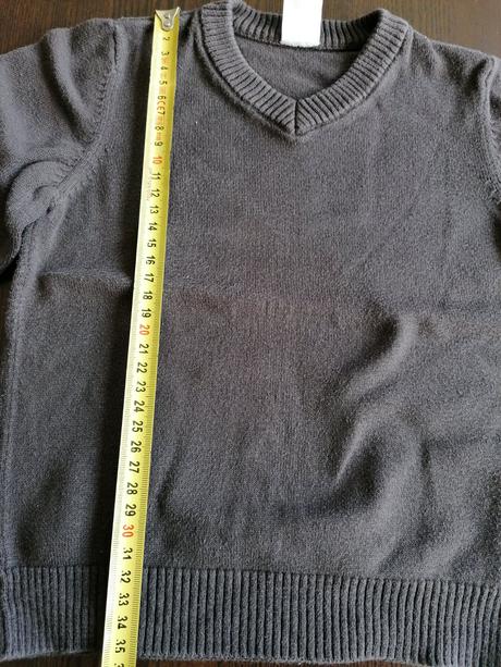 Hnedý svetrik, h&m,86