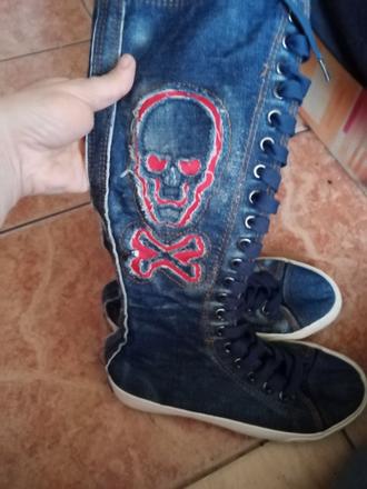 Dámske botasove cizmicky, 37