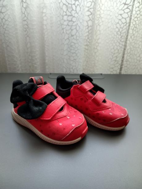 Detské tenisky s mašličkou, adidas,22