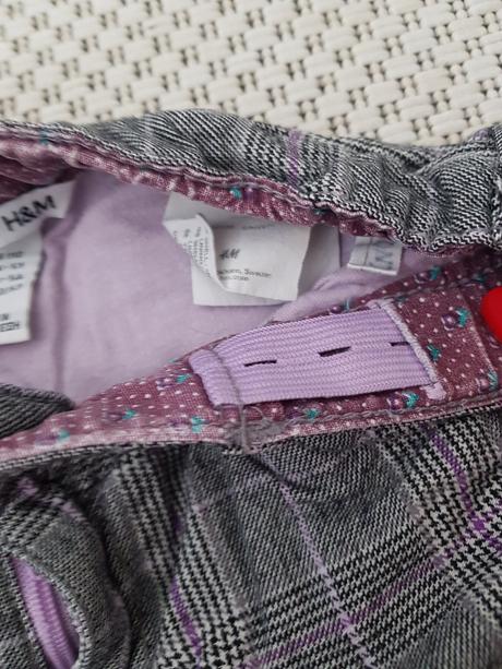 Oteplene nohavice 4.50e, h&m,110