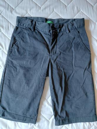 Kraťasy benetton vel 152/158 modré, benetton,152