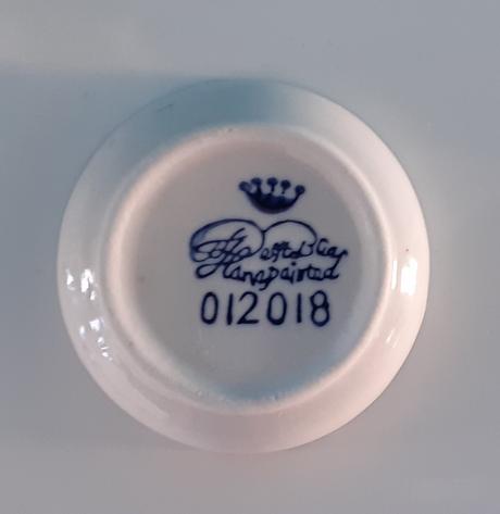 Holandská porcelánová miska delft blue handpainted, 