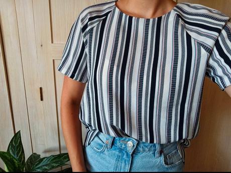 Tričko-blúza, h&m,36