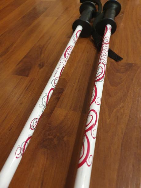 Lyžiarske palice detské top stav, 75 cm