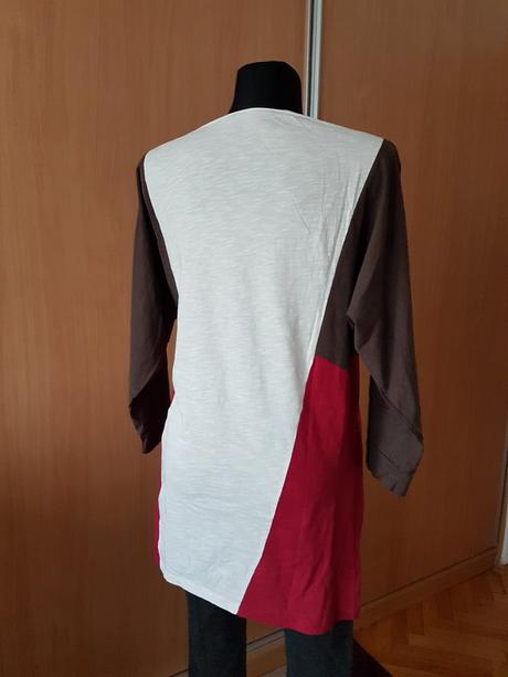 Predĺžené bavlnené italy tričko top vel.l/xl, l