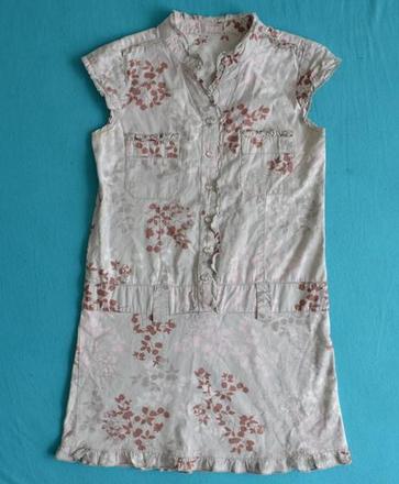 Bledozelene saty kvetinove, cq,122