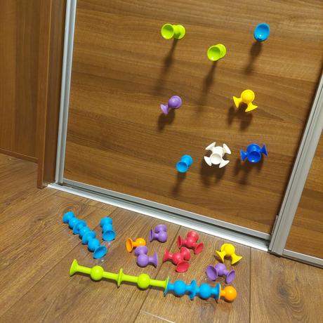 Squigz - silikónové prísavky, 12m+,
