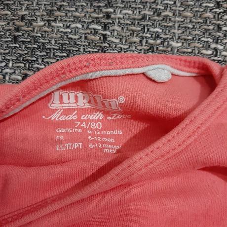 Trička dlhý rukáv veľ.74, 68–80