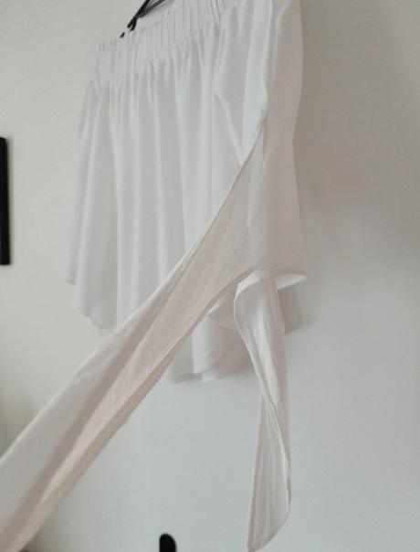 Biela blúzka, h&m,s