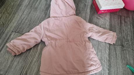 Zateplená bundička 9-12m, fox & bunny,80