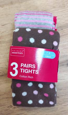 Pančucháče 2ks, primark,128