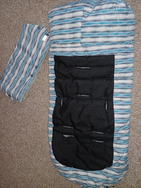 Fusak do kočíka zimný s rukávnikom, g-mini