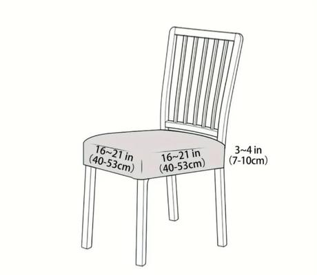 Poťah na stoličku 6ks, 