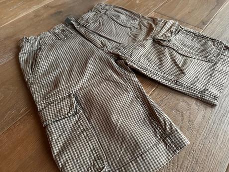 Kapsáče krátke kockované 9-10 r., zara,140