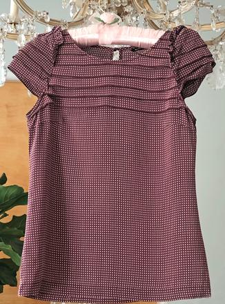 Massimo dutti hodvábny top, xs, xs