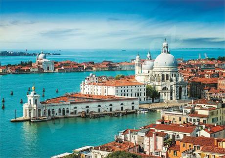 Trefl puzzle santorini, benátky, zámok sully-sur-l, 