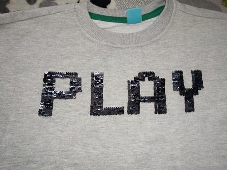 Mikina s meniacimi flitrami, pepco,134