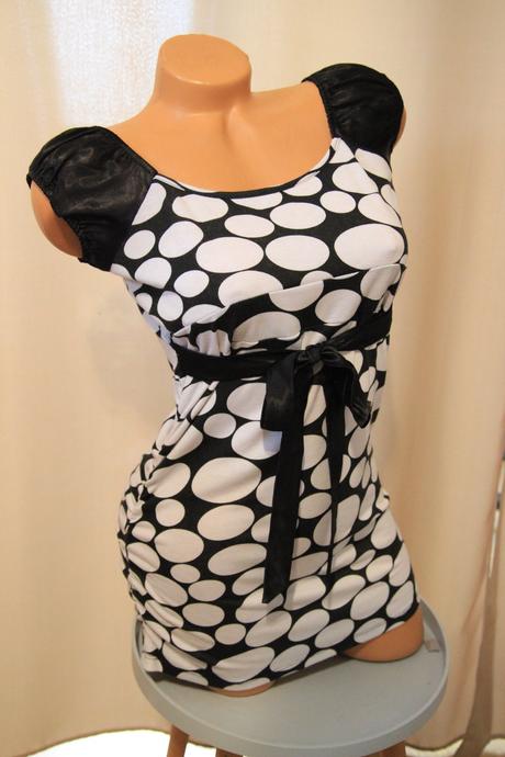 Čierno biela tunika, m, m