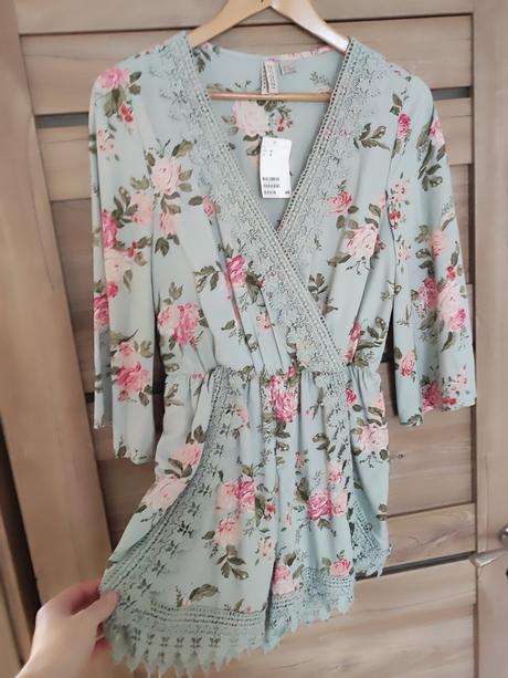 Krásny letný overal, h&m,m