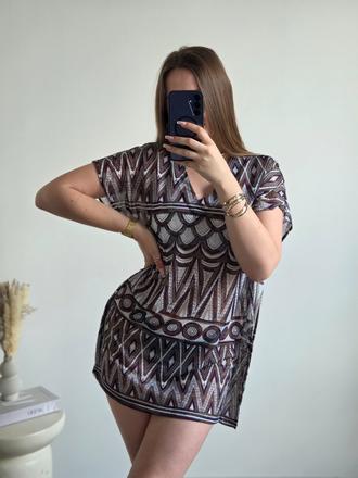 Šaty/tunika na plavky xs-m, h&m,s