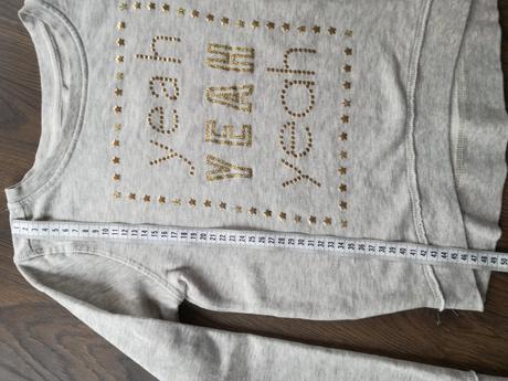 Mikina s nápisom, h&m,146