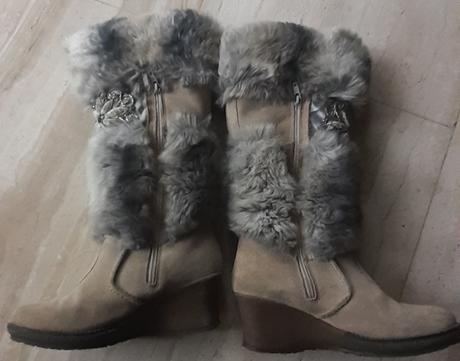 Kožušinové čižmy 37, tamaris,37