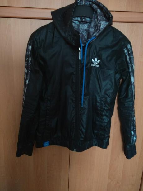 Adidas originál obojstranná vetrovka, adidas,s