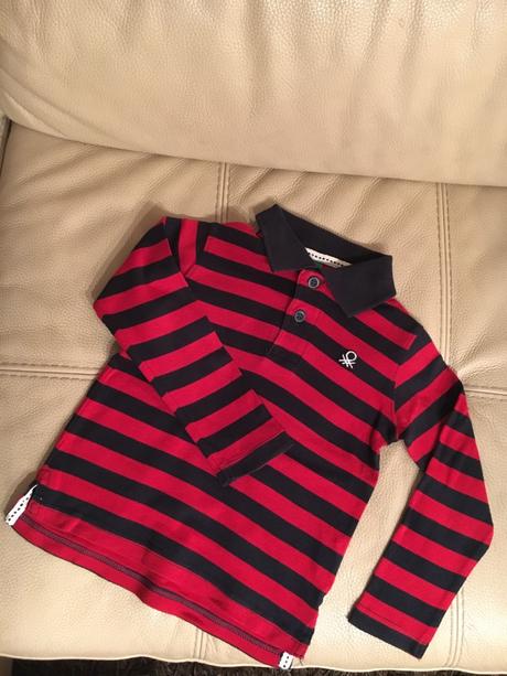 Tričko benetton ( polo košeľa s limčekom ), benetton,104