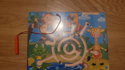 Drevený hlavolam lidl,