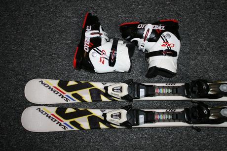 Detské lyže salomon 24 hrs 90 cm, salomon,90-99 cm