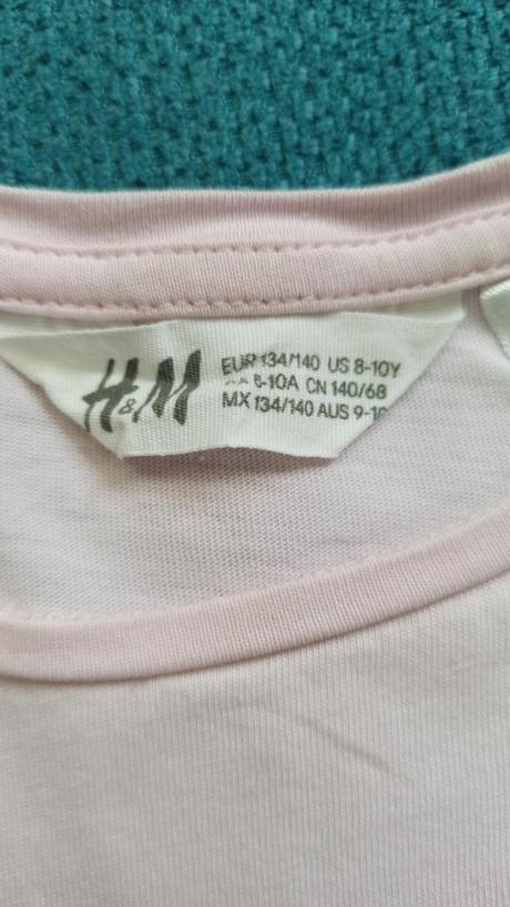 Tričko minnie vel.8-10r/140, h&m,140