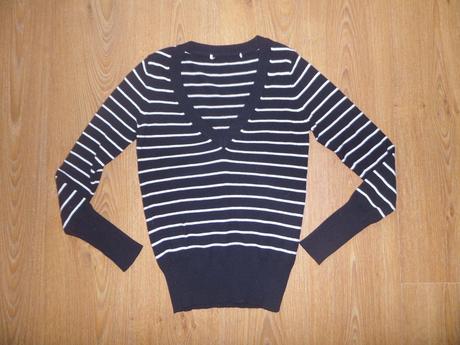 Pásikavý pulóver, orsay,m