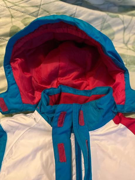 Dievcenska zimna lyziarska vetrovka c. 134/140, crivit,134