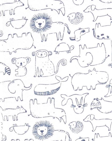 Bavlnený overal na spanie aj hranie carter's usa, carter's,50 / 56 / 62 / 68 / 74