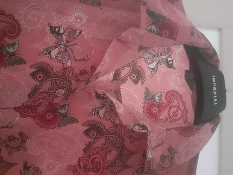 Damska bledoruzova kosela s kvetmi, 170