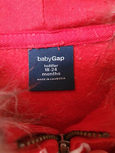 B940v mikina s kožušinkou, gap,86