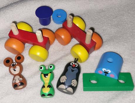 Vláčik krtko a priatelia, top stav., 