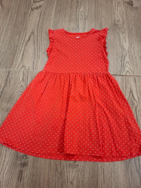 Predám krásne letné šaty, h&m,110