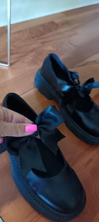 Štýlové topánky s mašľou, 38