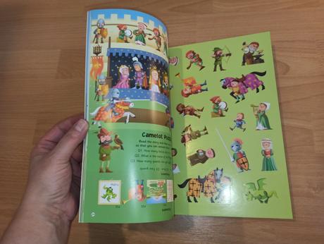 Knights of camelot with stickers,