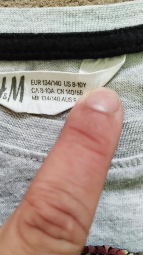 Tričko, h&m,134